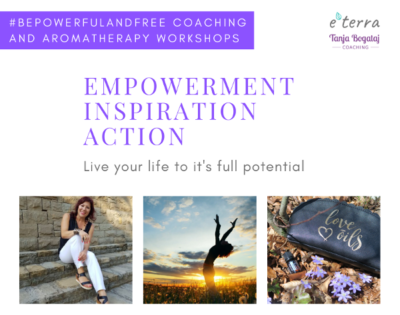 Workshop coaching in aromatherapy June 21, 2019, Slovenia – Ljubljana